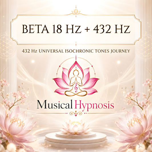 Beta 18 Hz + 432 Hz Universal Isochronic Tones Journey