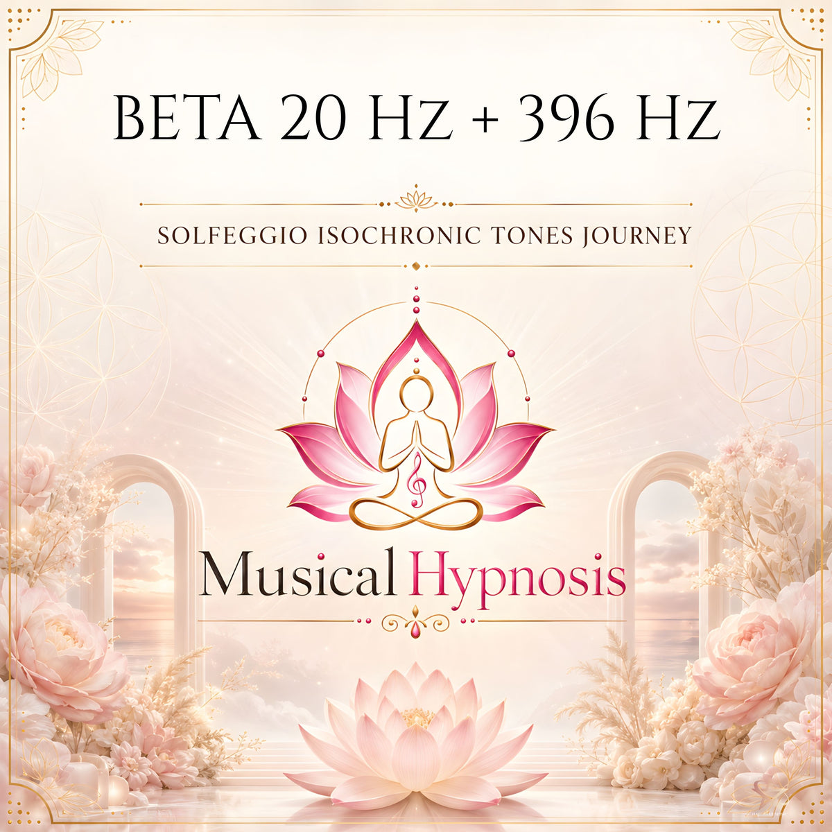 Beta 20 Hz + 396 Hz Solfeggio Isochronic Tones Journey