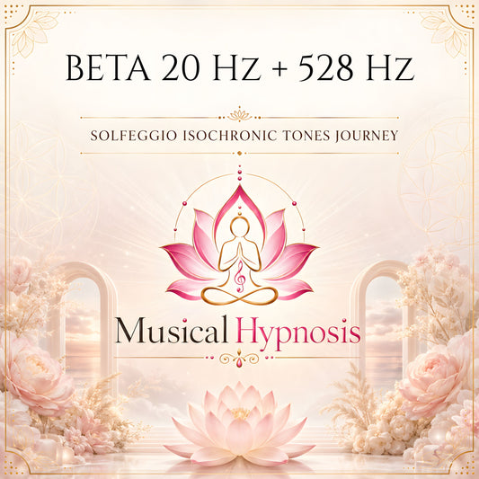 Beta 20 Hz + 528 Hz Solfeggio Isochronic Tones Journey