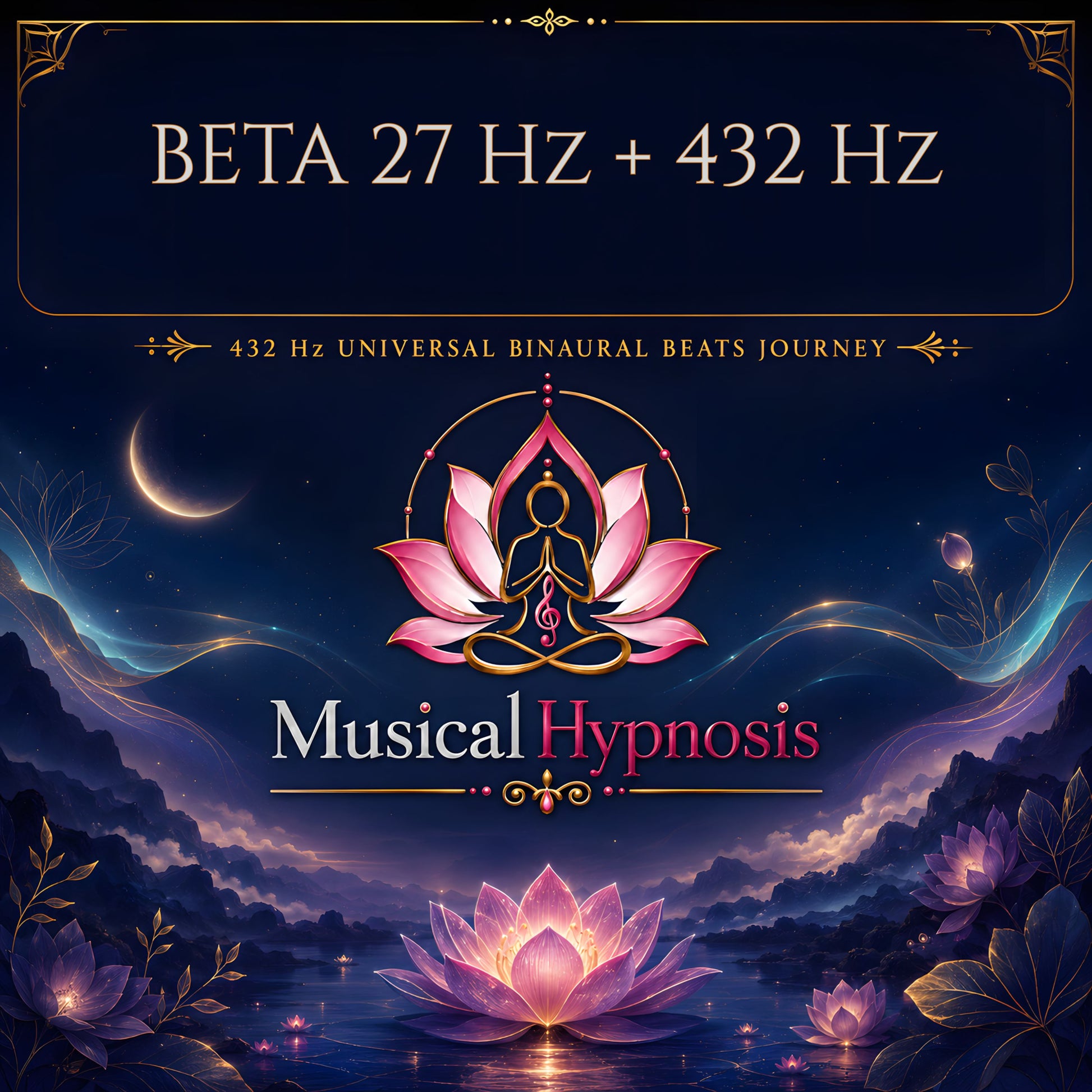 Beta 27 Hz + 432 Hz Universal Binaural Beats Journey