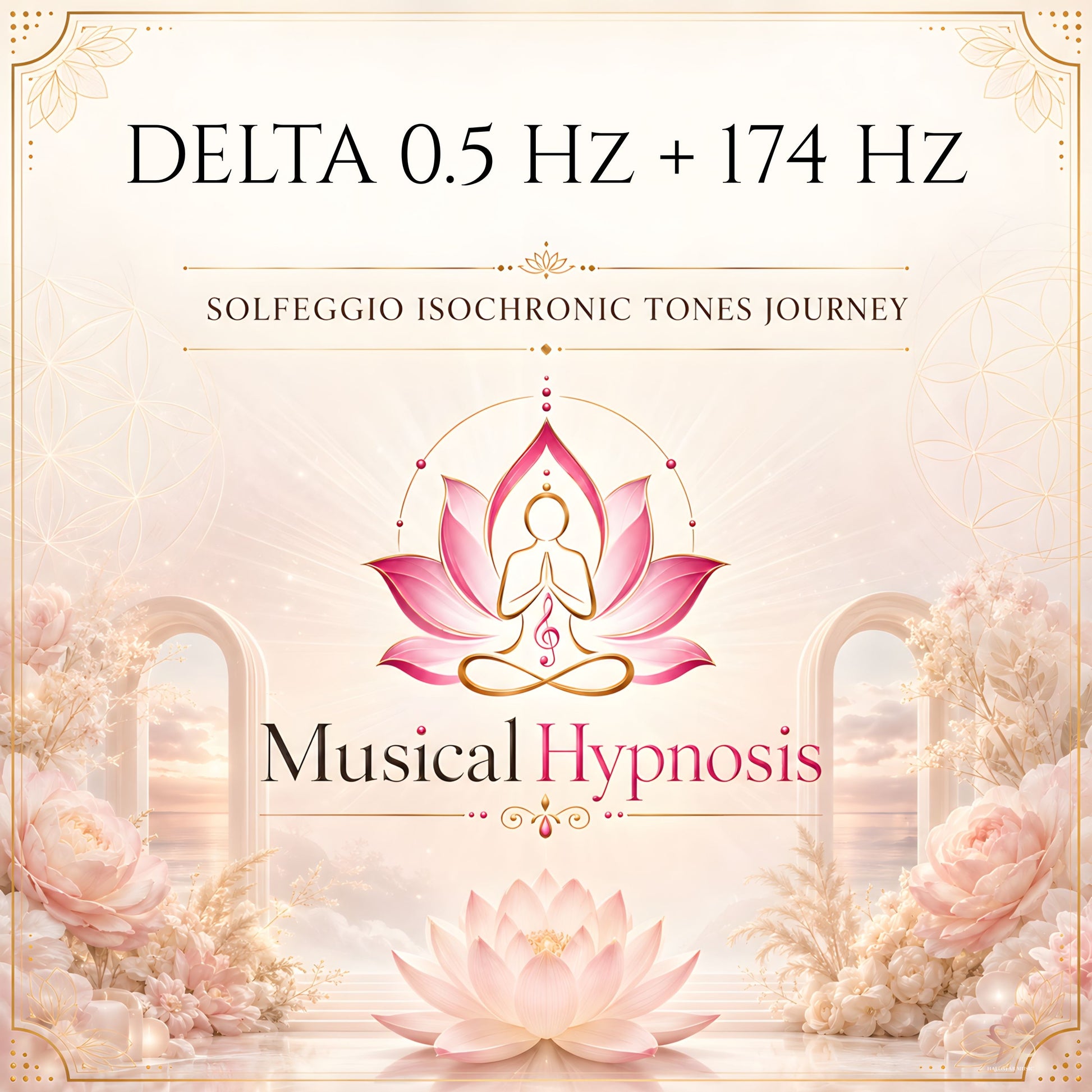 Delta 0.5 Hz + 174 Hz Solfeggio Isochronic Tones Journey