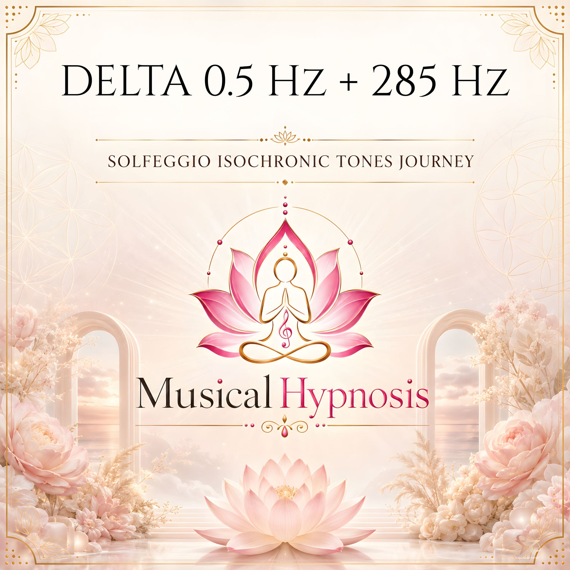 Delta 0.5 Hz + 285 Hz Solfeggio Isochronic Tones Journey