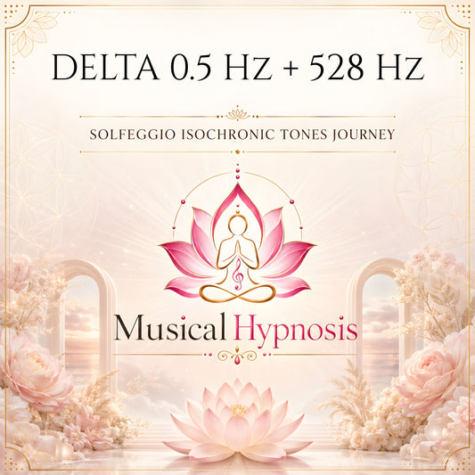 Delta 0.5 Hz + 528 Hz Solfeggio Isochronic Tones Journey
