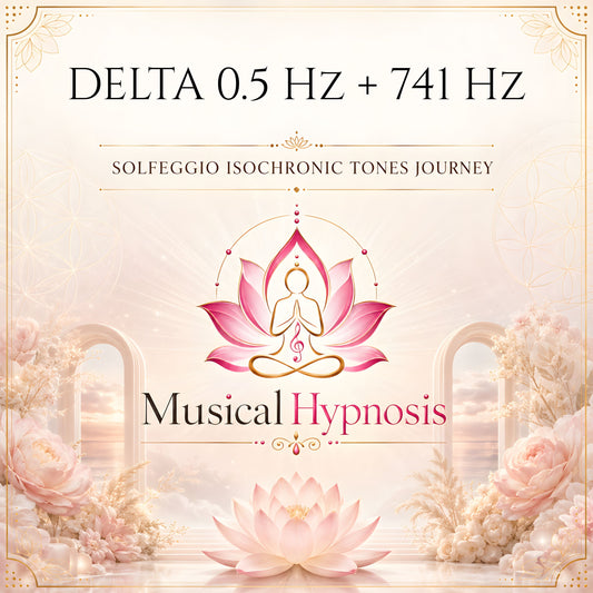 Delta 0.5 Hz + 741 Hz Solfeggio Isochronic Tones Journey