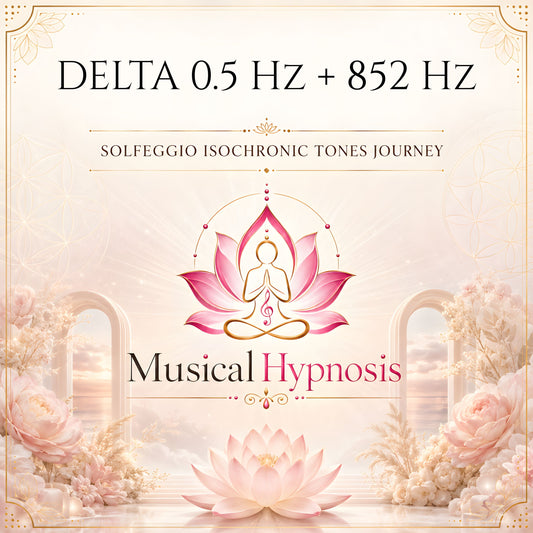 Delta 0.5 Hz + 852 Hz Solfeggio Isochronic Tones Journey