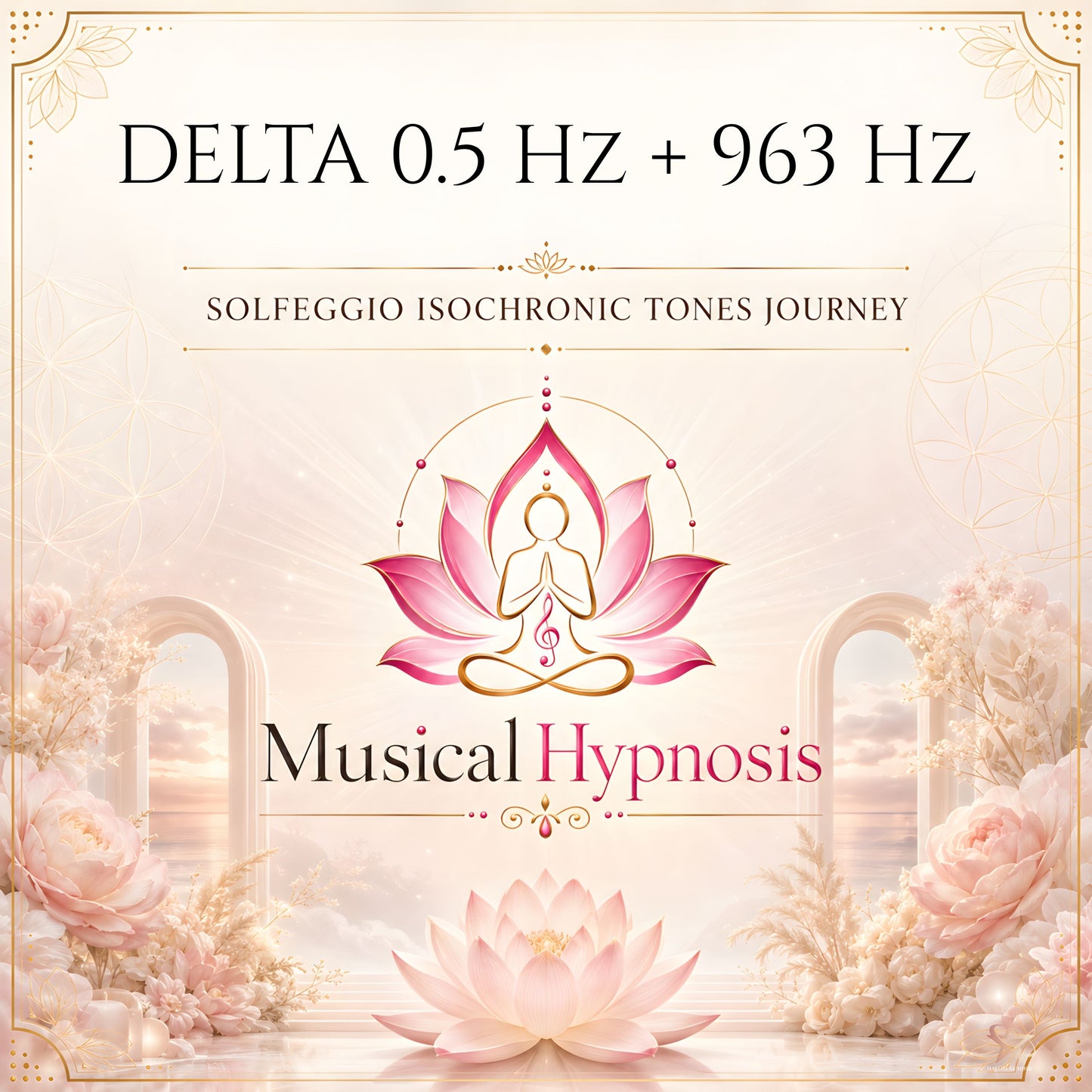Delta 0.5 Hz + 963 Hz Solfeggio Isochronic Tones Journey