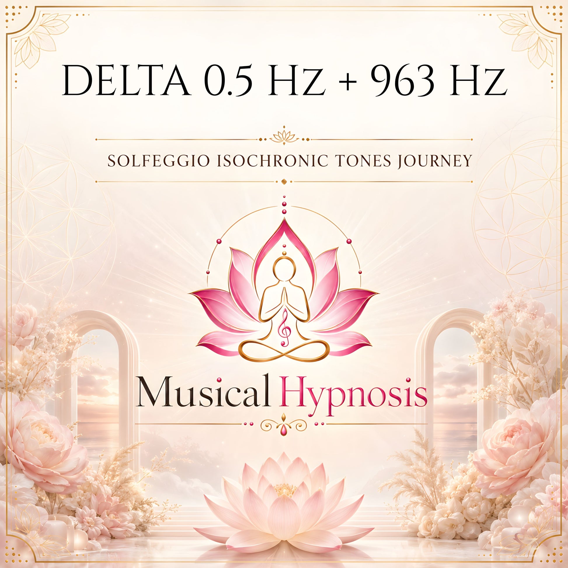Delta 0.5 Hz + 963 Hz Solfeggio Isochronic Tones Journey