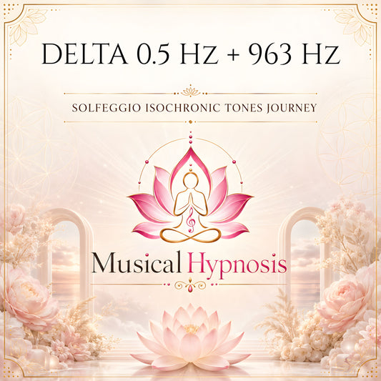 Delta 0.5 Hz + 963 Hz Solfeggio Isochronic Tones Journey