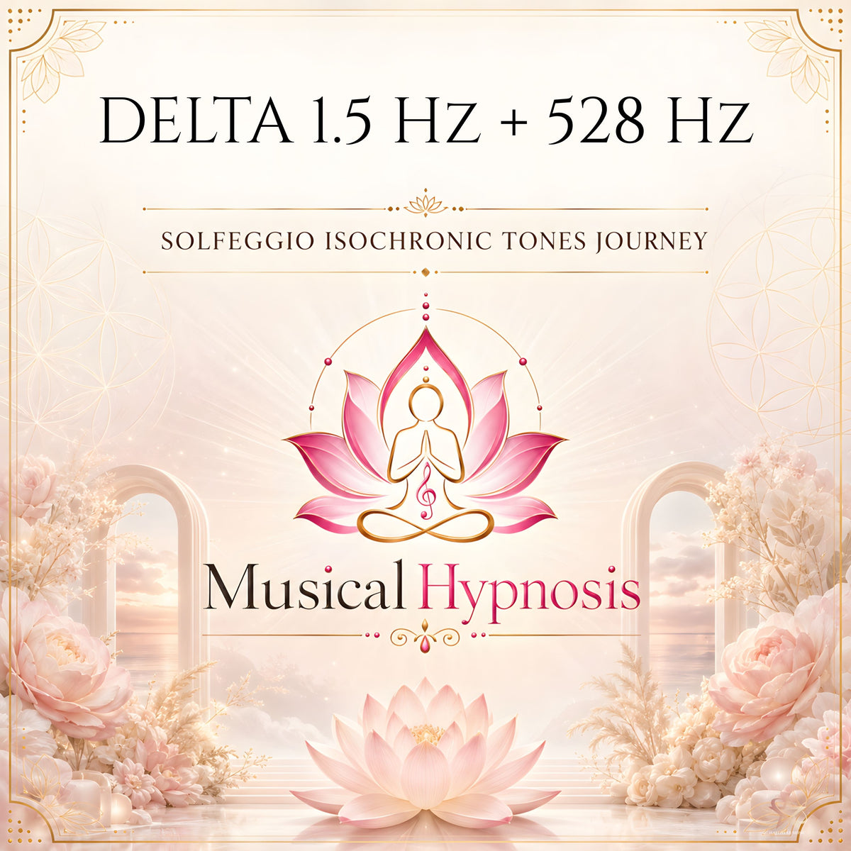 Delta 1.5 Hz + 528 Hz Solfeggio Isochronic Tones Journey