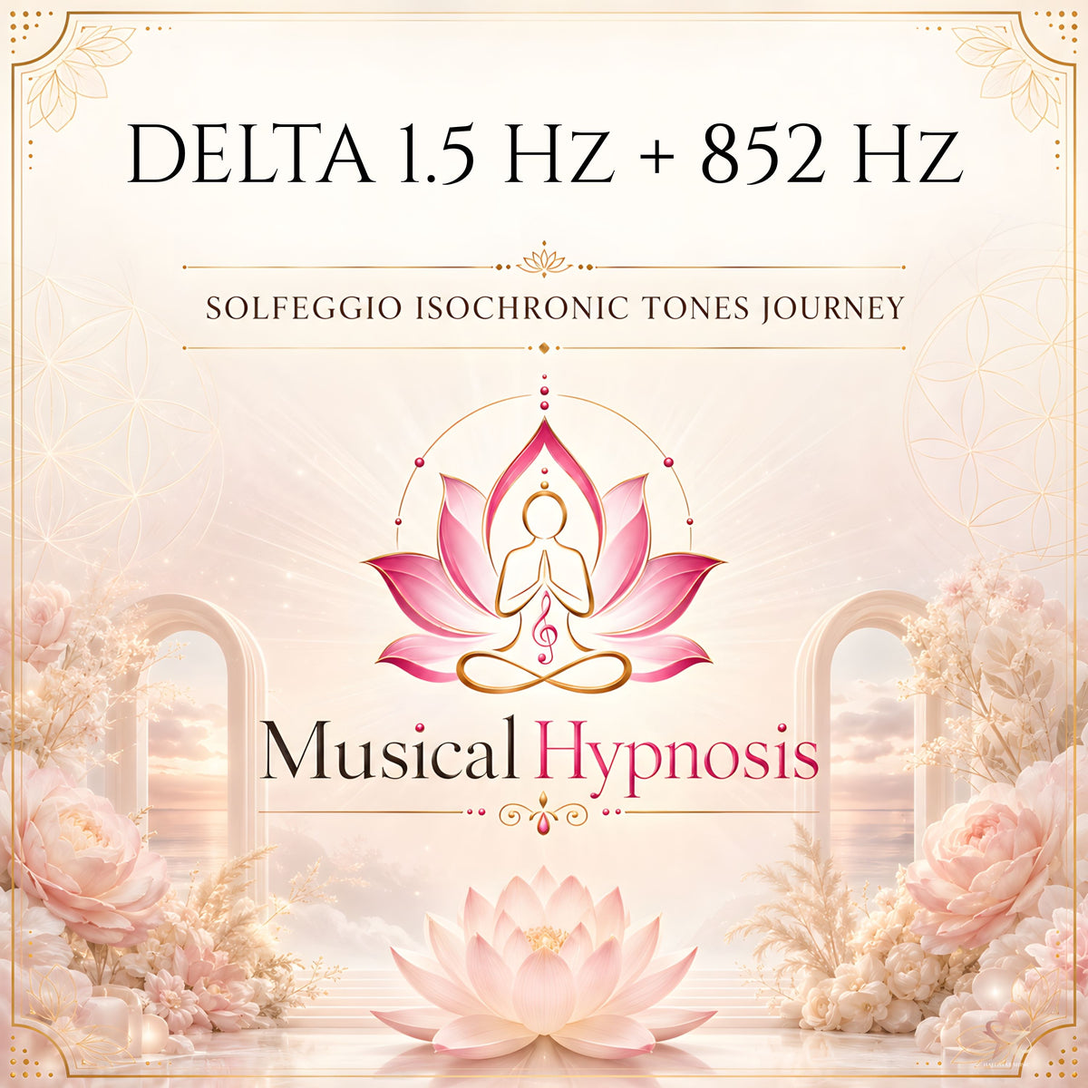 Delta 1.5 Hz + 852 Hz Solfeggio Isochronic Tones Journey