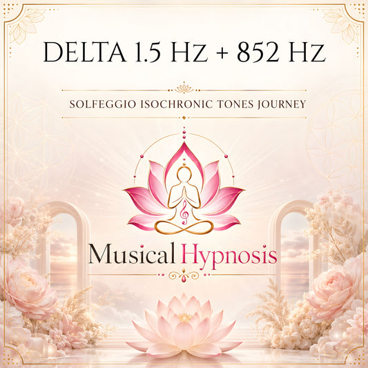 Delta 1.5 Hz + 852 Hz Solfeggio Isochronic Tones Journey
