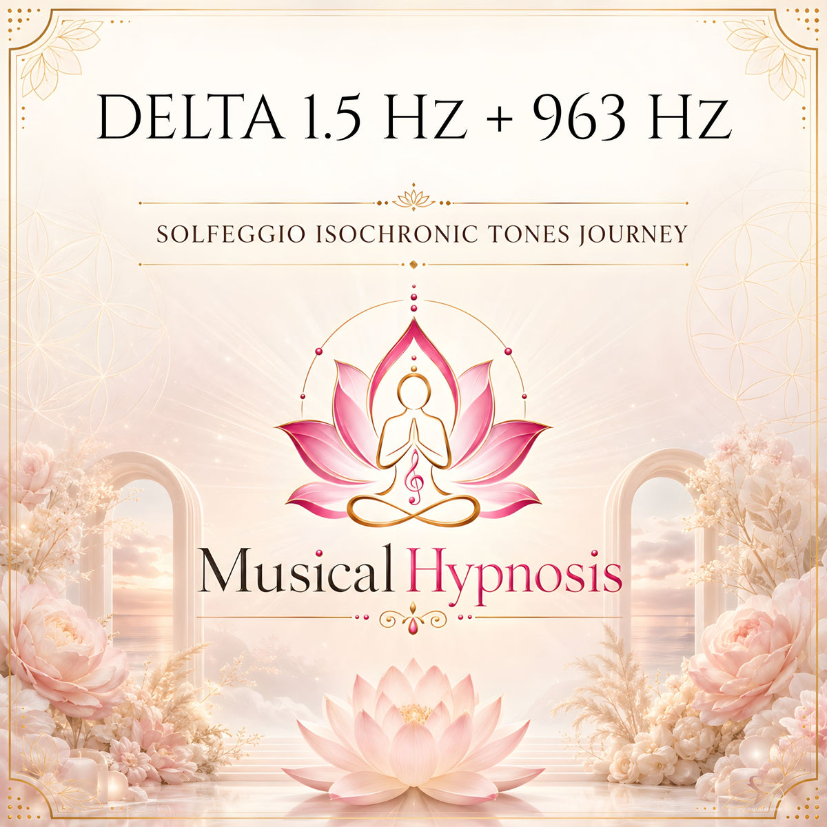 Delta 1.5 Hz + 963 Hz Solfeggio Isochronic Tones Journey