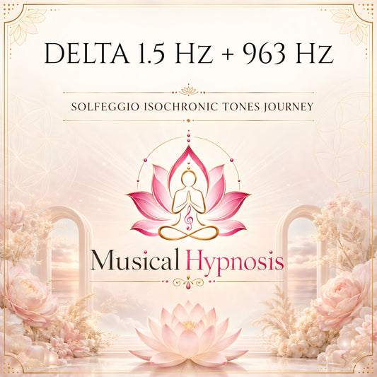 Delta 1.5 Hz + 963 Hz Solfeggio Isochronic Tones Journey