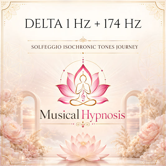 Delta 1 Hz + 174 Hz Solfeggio Isochronic Tones Journey