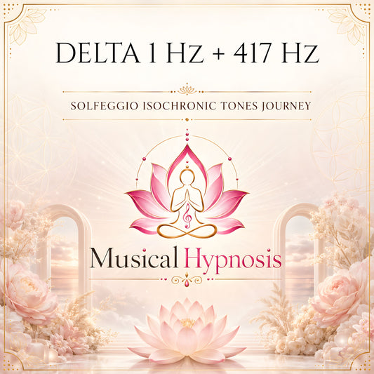 Delta 1 Hz + 417 Hz Solfeggio Isochronic Tones Journey
