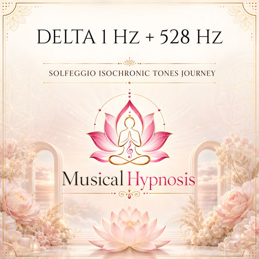 Delta 1 Hz + 528 Hz Solfeggio Isochronic Tones Journey