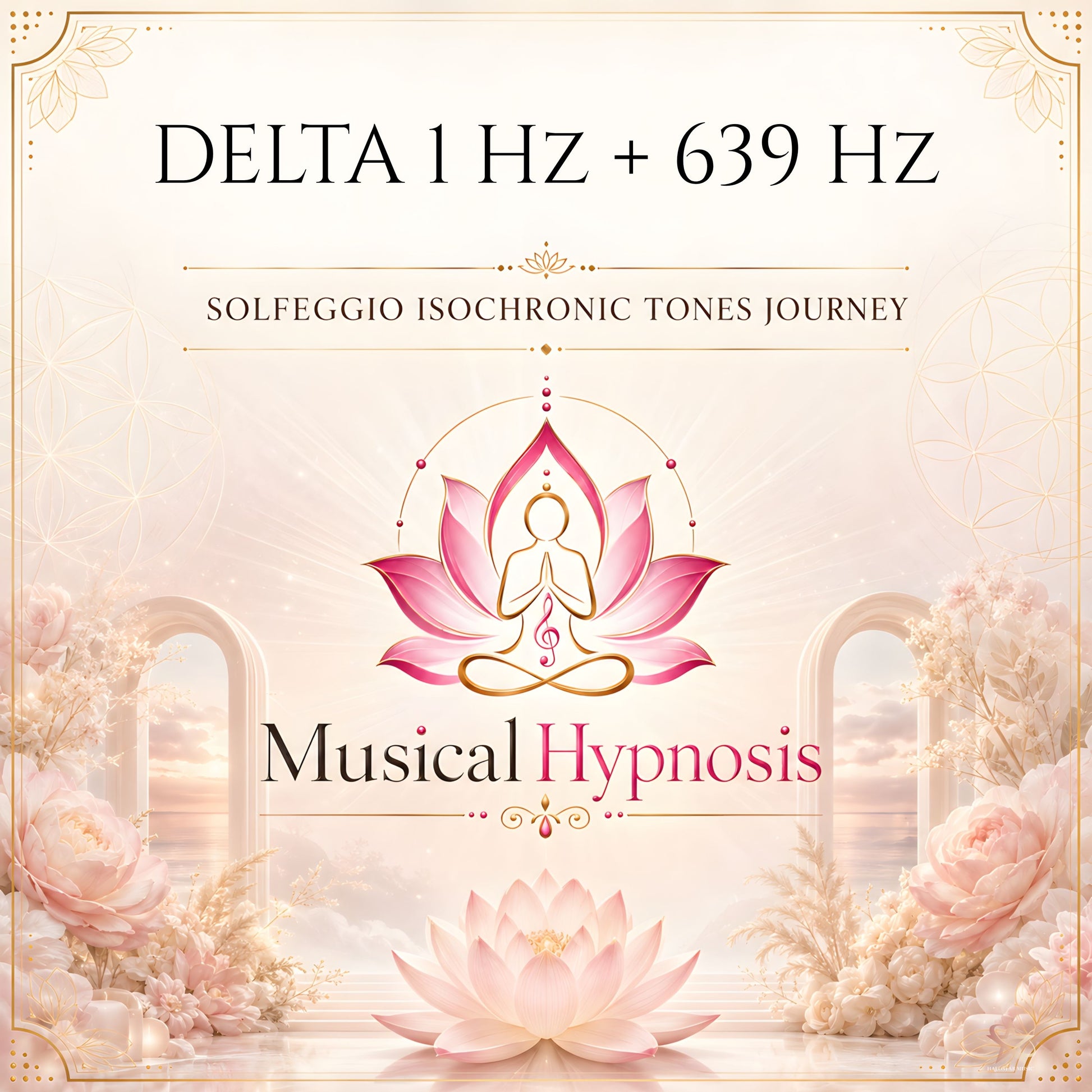 Delta 1 Hz + 639 Hz Solfeggio Isochronic Tones Journey