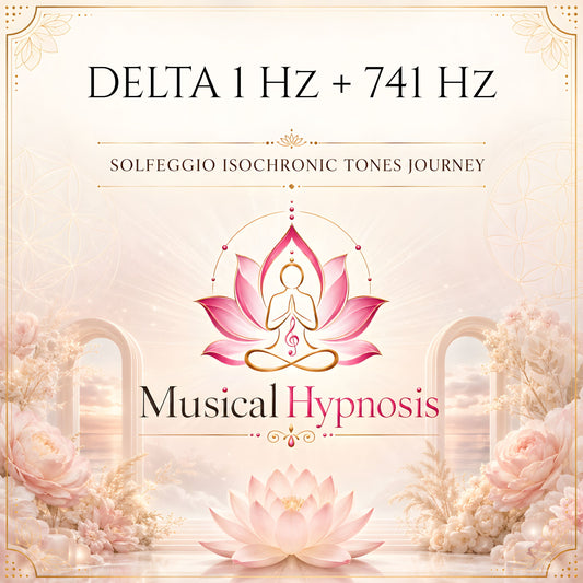 Delta 1 Hz + 741 Hz Solfeggio Isochronic Tones Journey