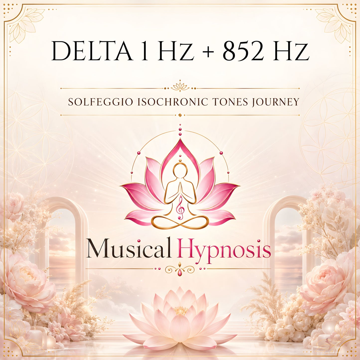 Delta 1 Hz + 852 Hz Solfeggio Isochronic Tones Journey