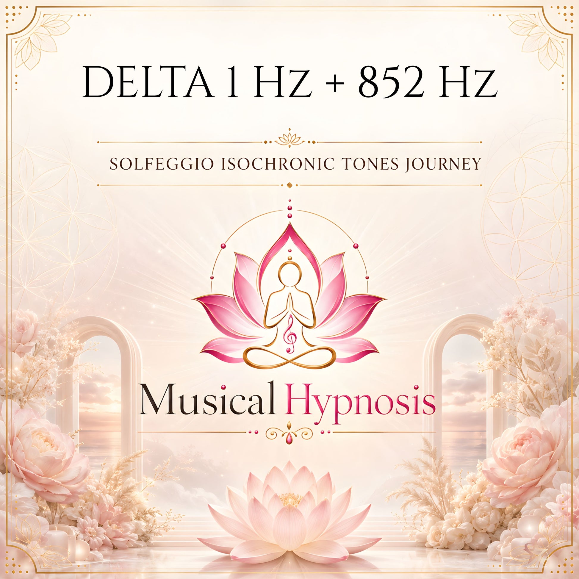Delta 1 Hz + 852 Hz Solfeggio Isochronic Tones Journey