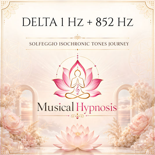 Delta 1 Hz + 852 Hz Solfeggio Isochronic Tones Journey
