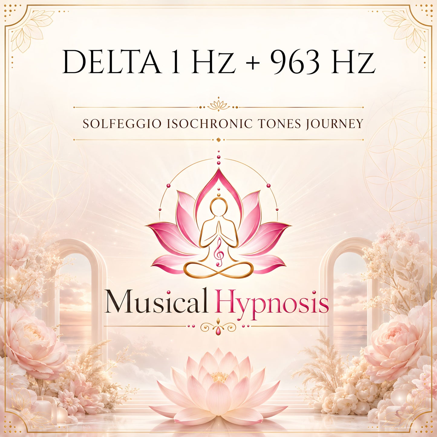 Delta 1 Hz + 963 Hz Solfeggio Isochronic Tones Journey