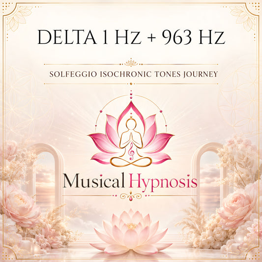 Delta 1 Hz + 963 Hz Solfeggio Isochronic Tones Journey