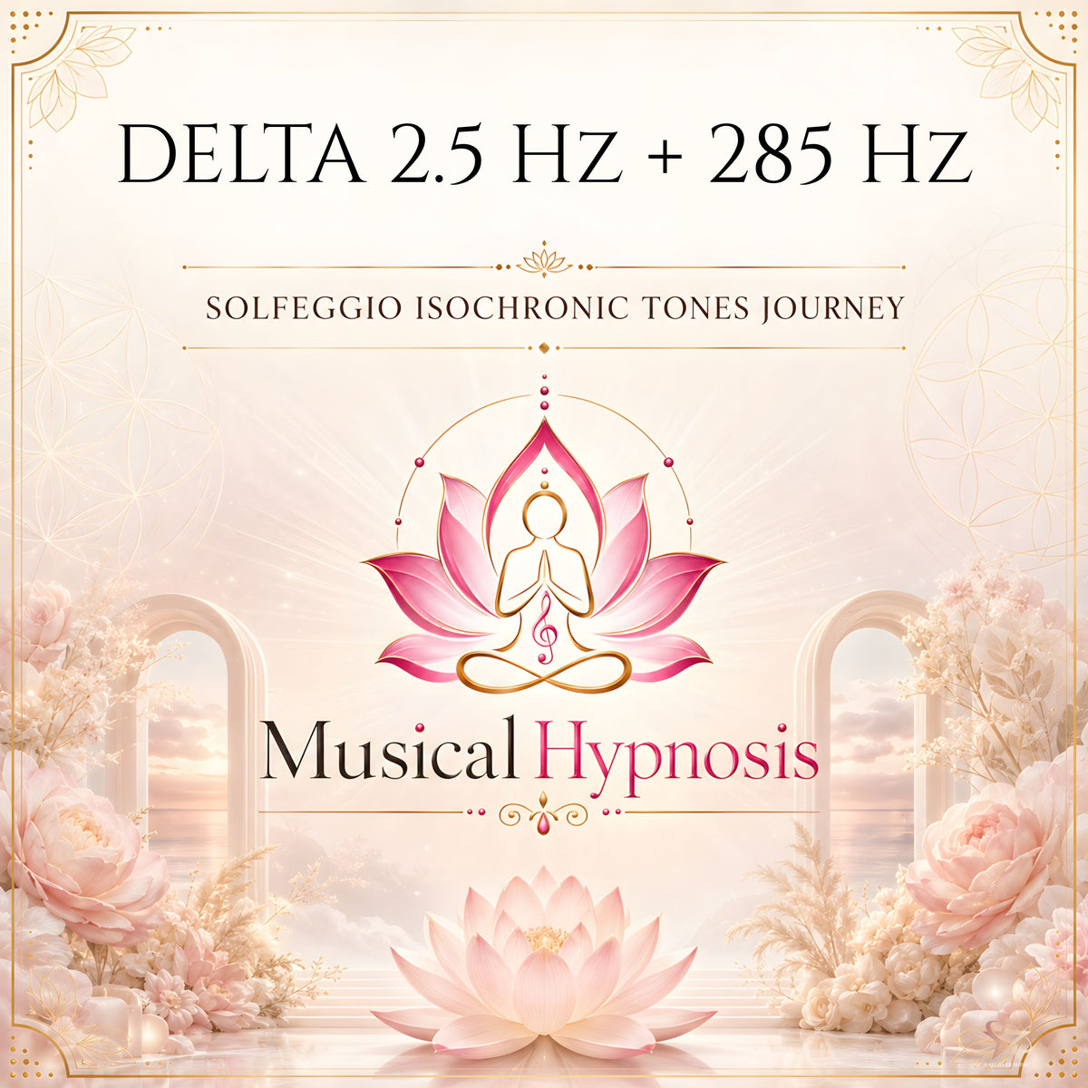 Delta 2.5 Hz + 285 Hz Solfeggio Isochronic Tones Journey