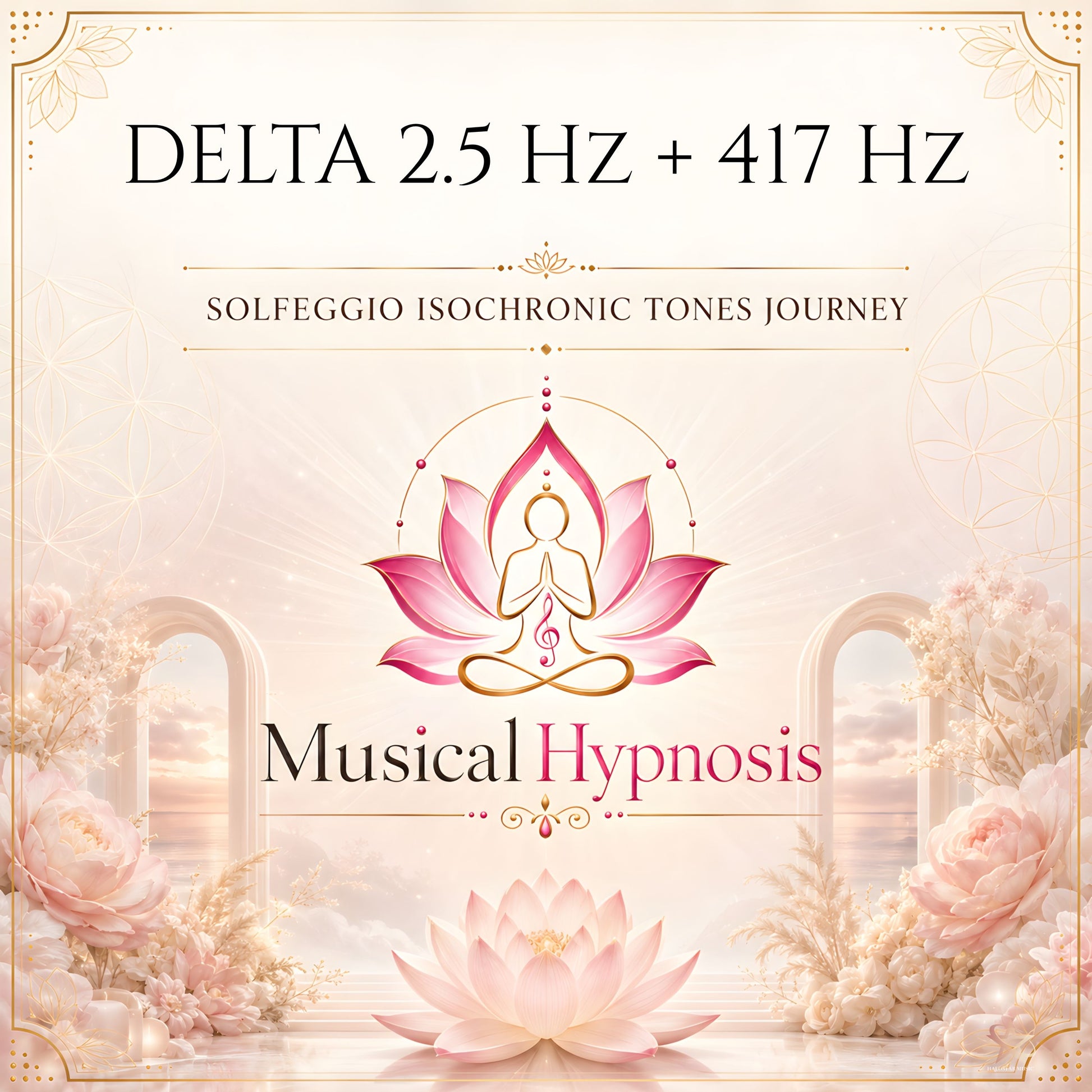 Delta 2.5 Hz + 417 Hz Solfeggio Isochronic Tones Journey