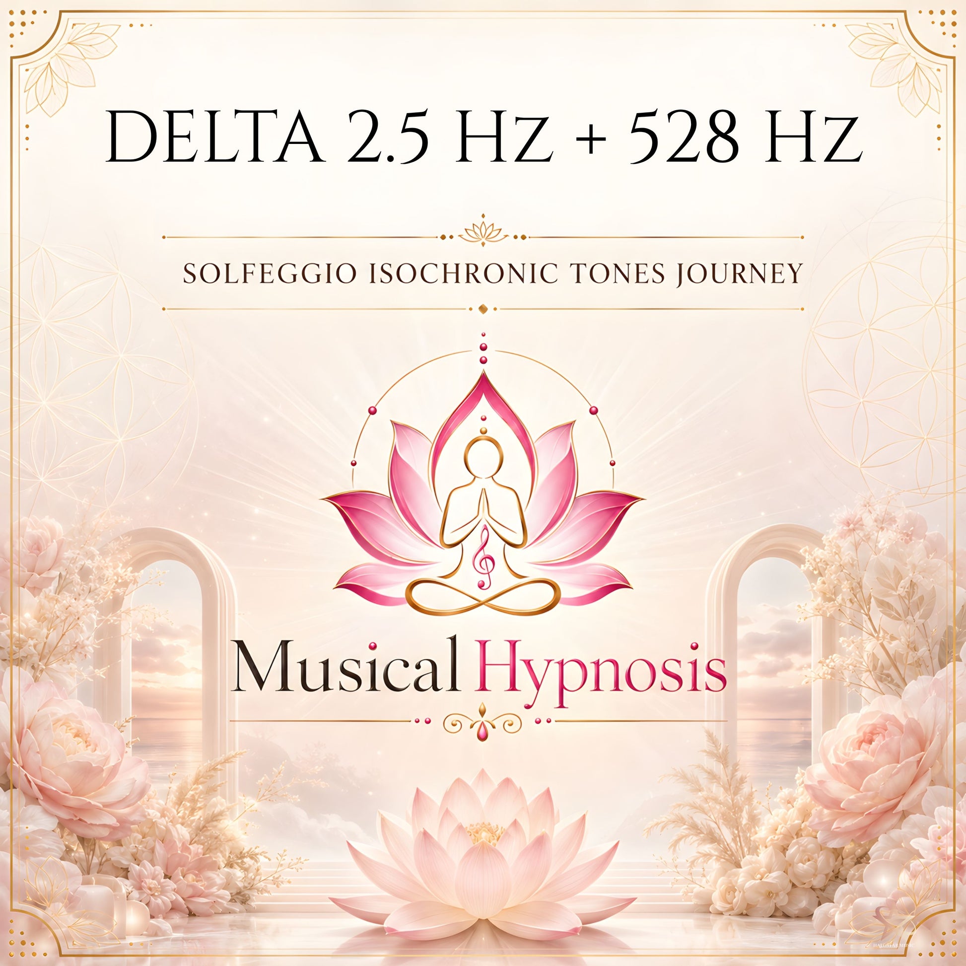 Delta 2.5 Hz + 528 Hz Solfeggio Isochronic Tones Journey
