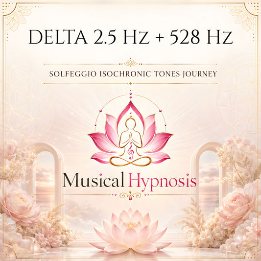 Delta 2.5 Hz + 528 Hz Solfeggio Isochronic Tones Journey
