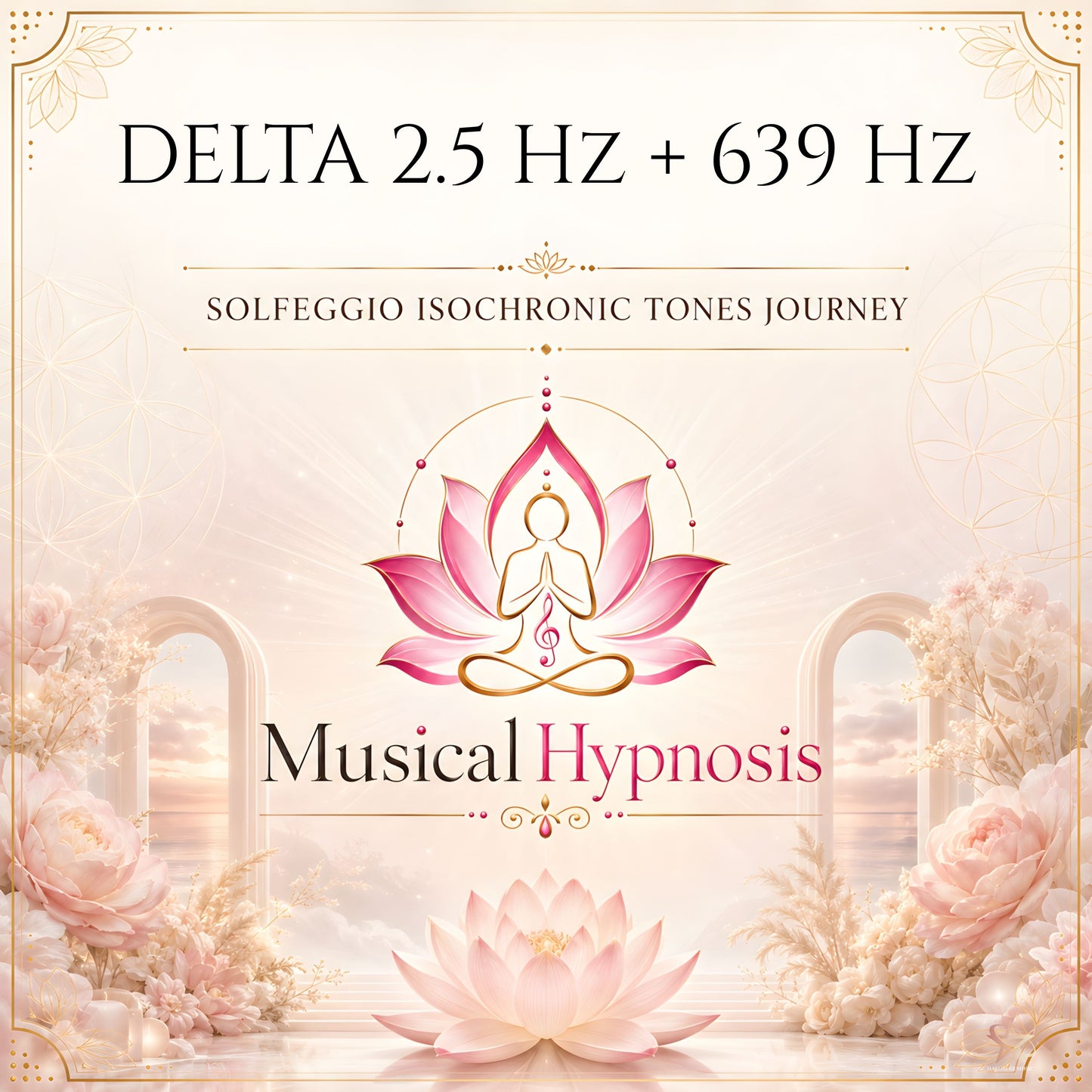 Delta 2.5 Hz + 639 Hz Solfeggio Isochronic Tones Journey