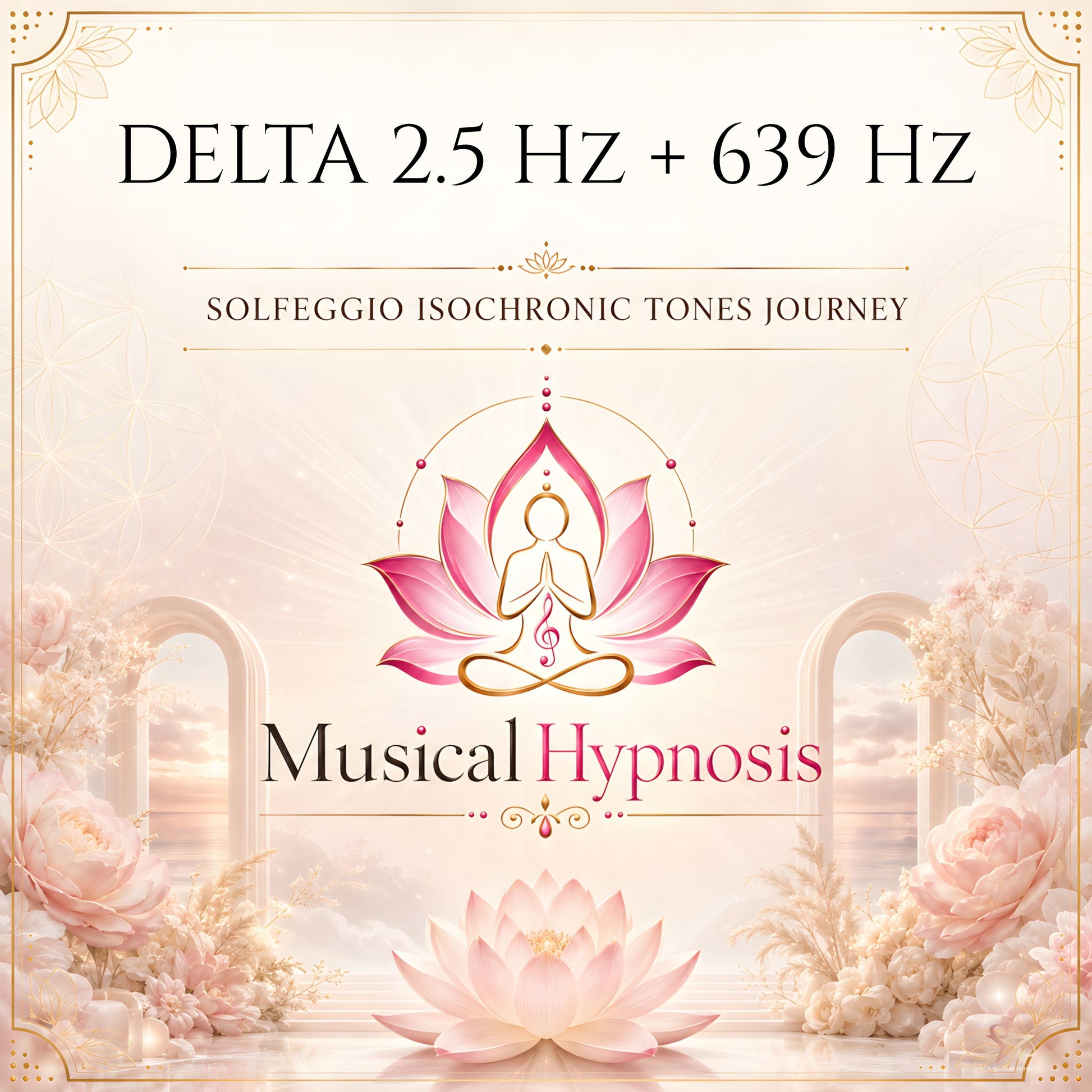 Delta 2.5 Hz + 639 Hz Solfeggio Isochronic Tones Journey
