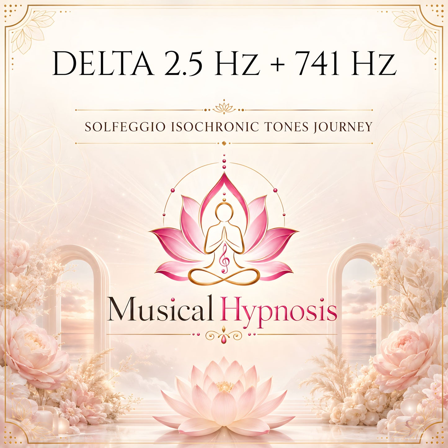 Delta 2.5 Hz + 741 Hz Solfeggio Isochronic Tones Journey
