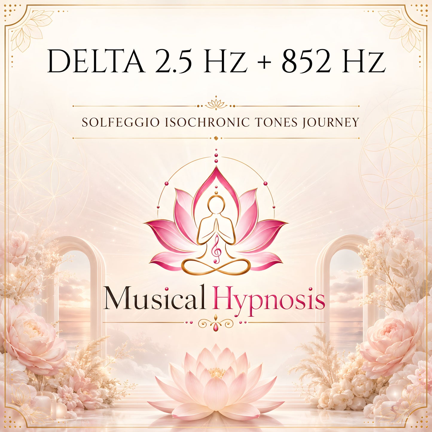 Delta 2.5 Hz + 852 Hz Solfeggio Isochronic Tones Journey
