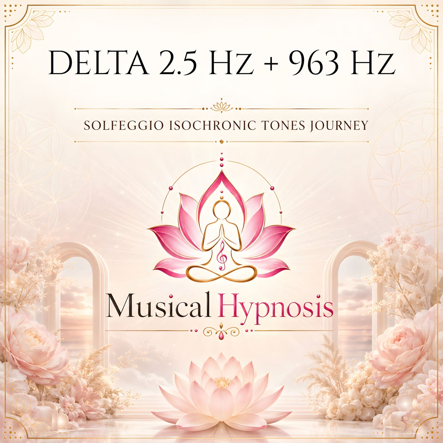 Delta 2.5 Hz + 963 Hz Solfeggio Isochronic Tones Journey