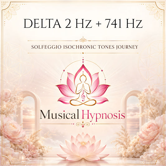 Delta 2 Hz + 741 Hz Solfeggio Isochronic Tones Journey