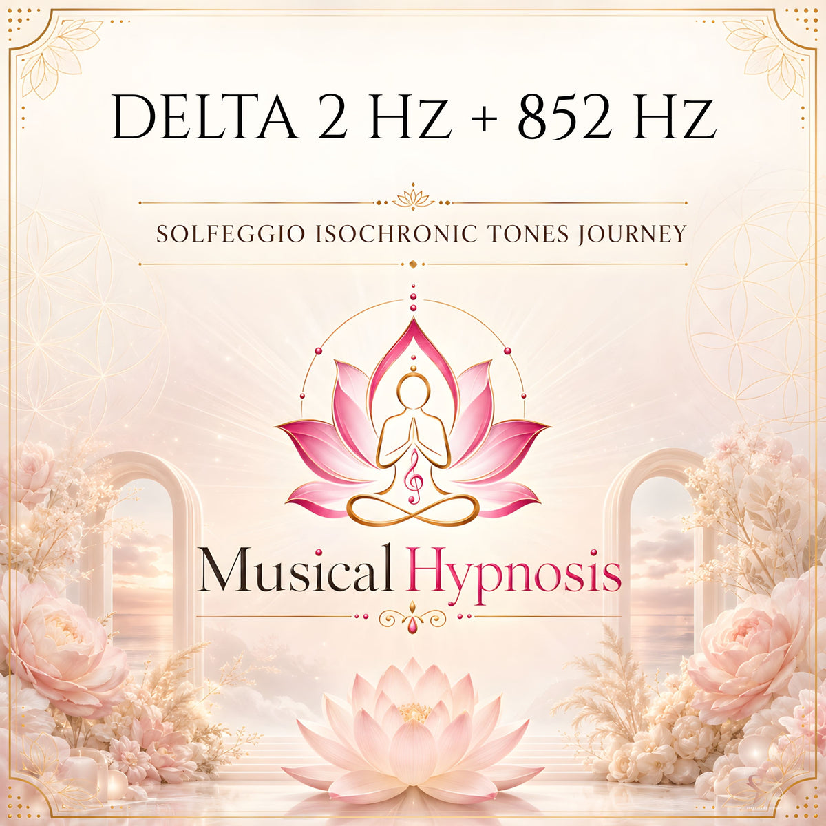 Delta 2 Hz + 852 Hz Solfeggio Isochronic Tones Journey