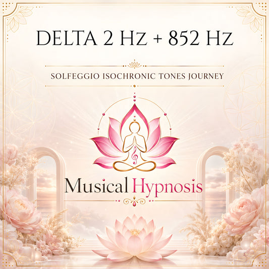 Delta 2 Hz + 852 Hz Solfeggio Isochronic Tones Journey