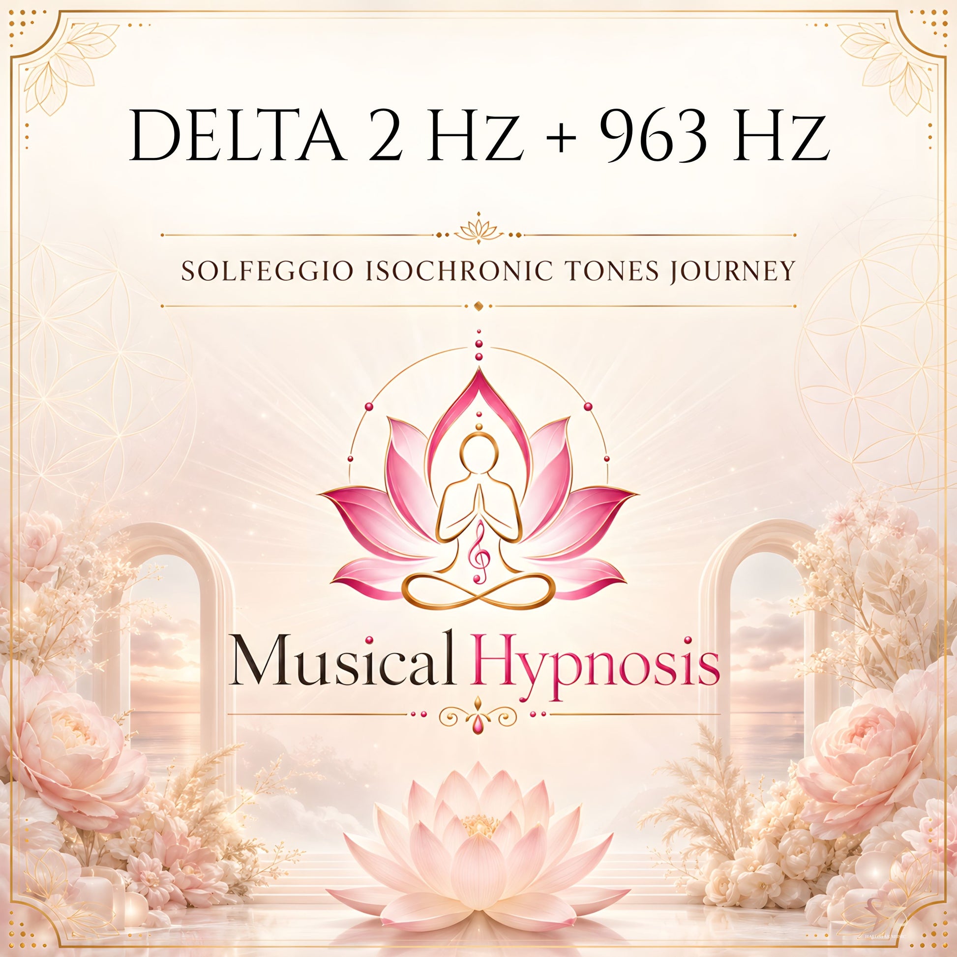 Delta 2 Hz + 963 Hz Solfeggio Isochronic Tones Journey