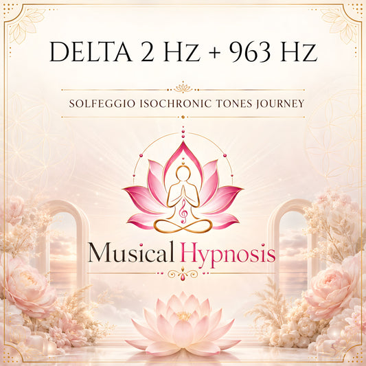 Delta 2 Hz + 963 Hz Solfeggio Isochronic Tones Journey