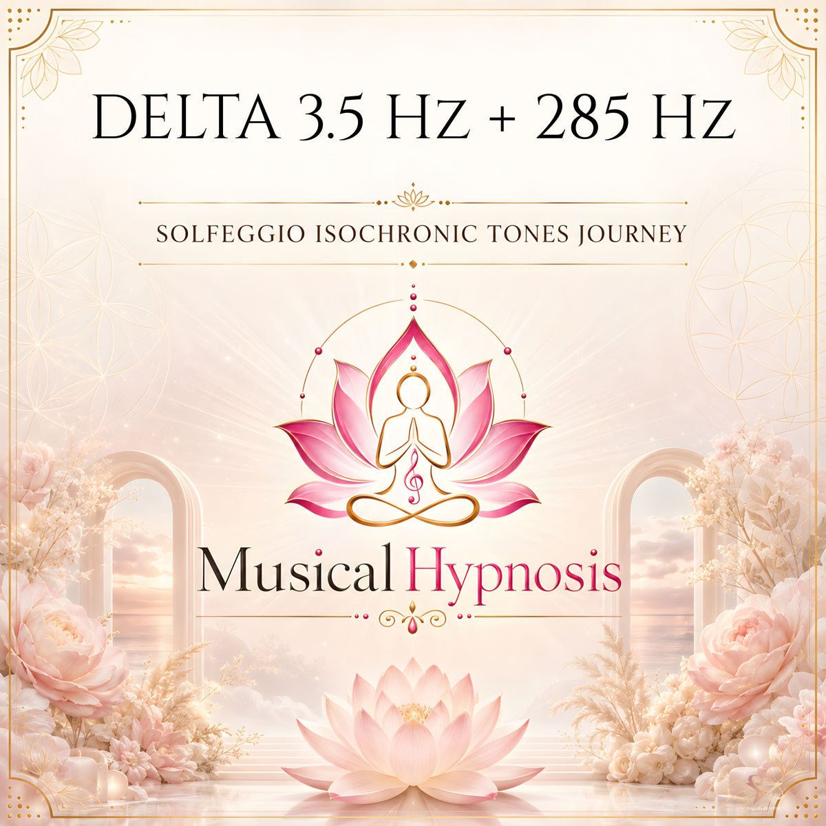 Delta 3.5 Hz + 285 Hz Solfeggio Isochronic Tones Journey