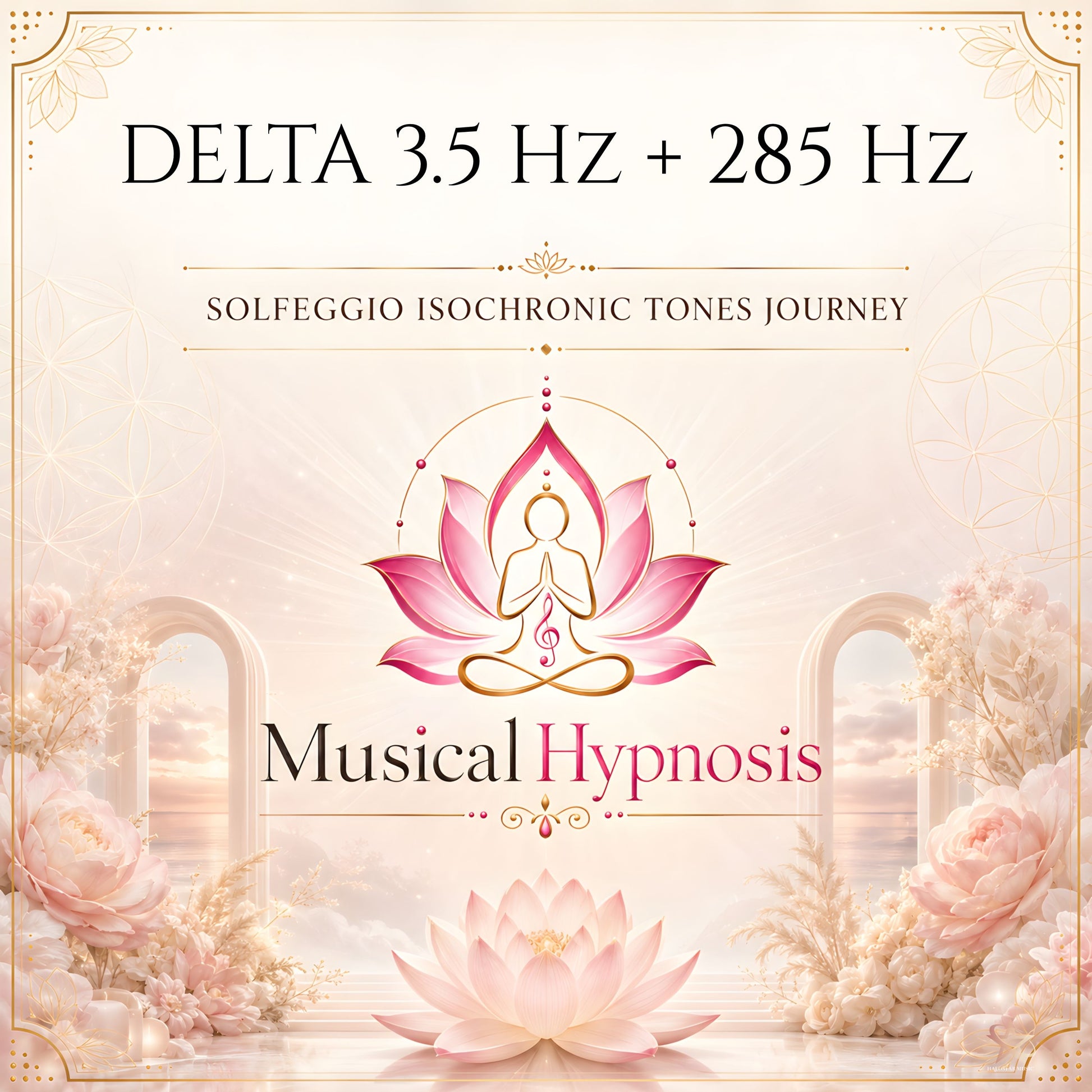 Delta 3.5 Hz + 285 Hz Solfeggio Isochronic Tones Journey