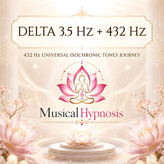 Delta 3.5 Hz + 432 Hz Universal Isochronic Tones Journey