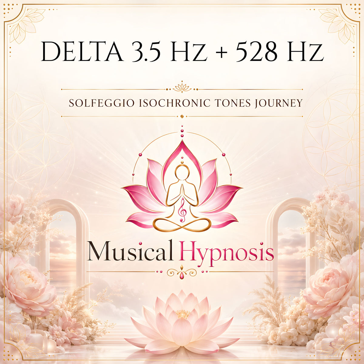 Delta 3.5 Hz + 528 Hz Solfeggio Isochronic Tones Journey