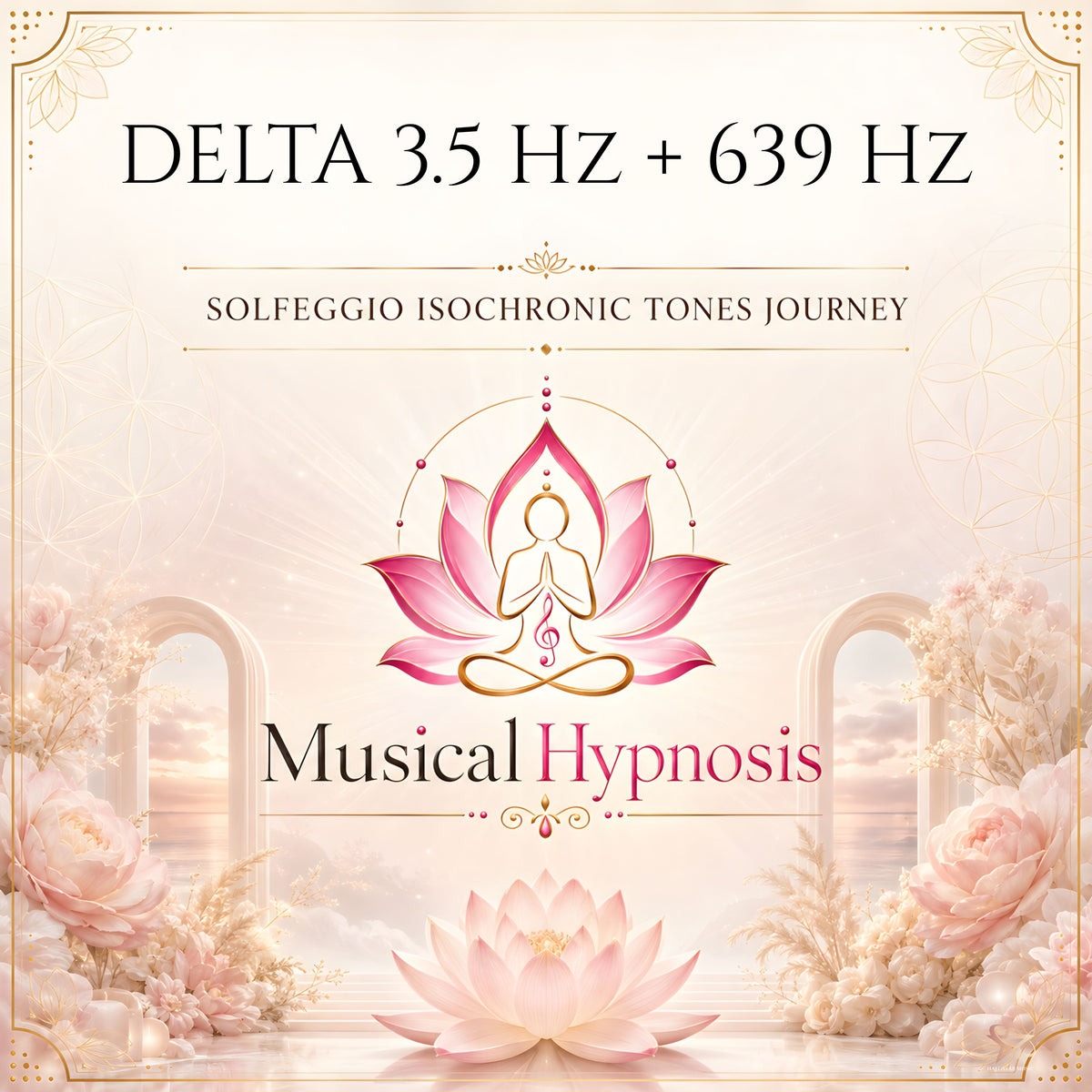Delta 3.5 Hz + 639 Hz Solfeggio Isochronic Tones Journey