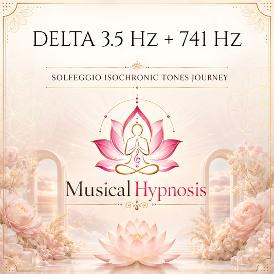 Delta 3.5 Hz + 741 Hz Solfeggio Isochronic Tones Journey
