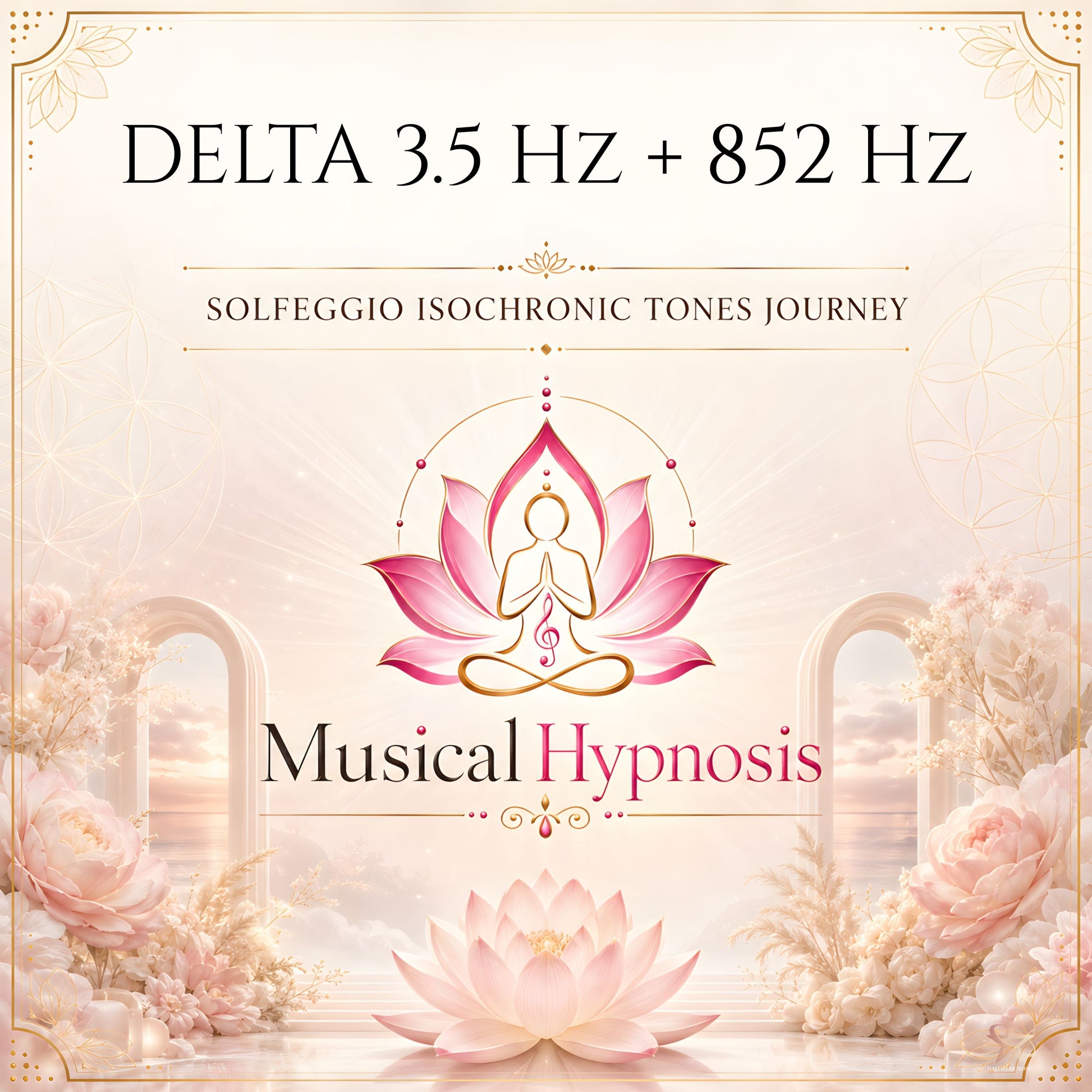 Delta 3.5 Hz + 852 Hz Solfeggio Isochronic Tones Journey