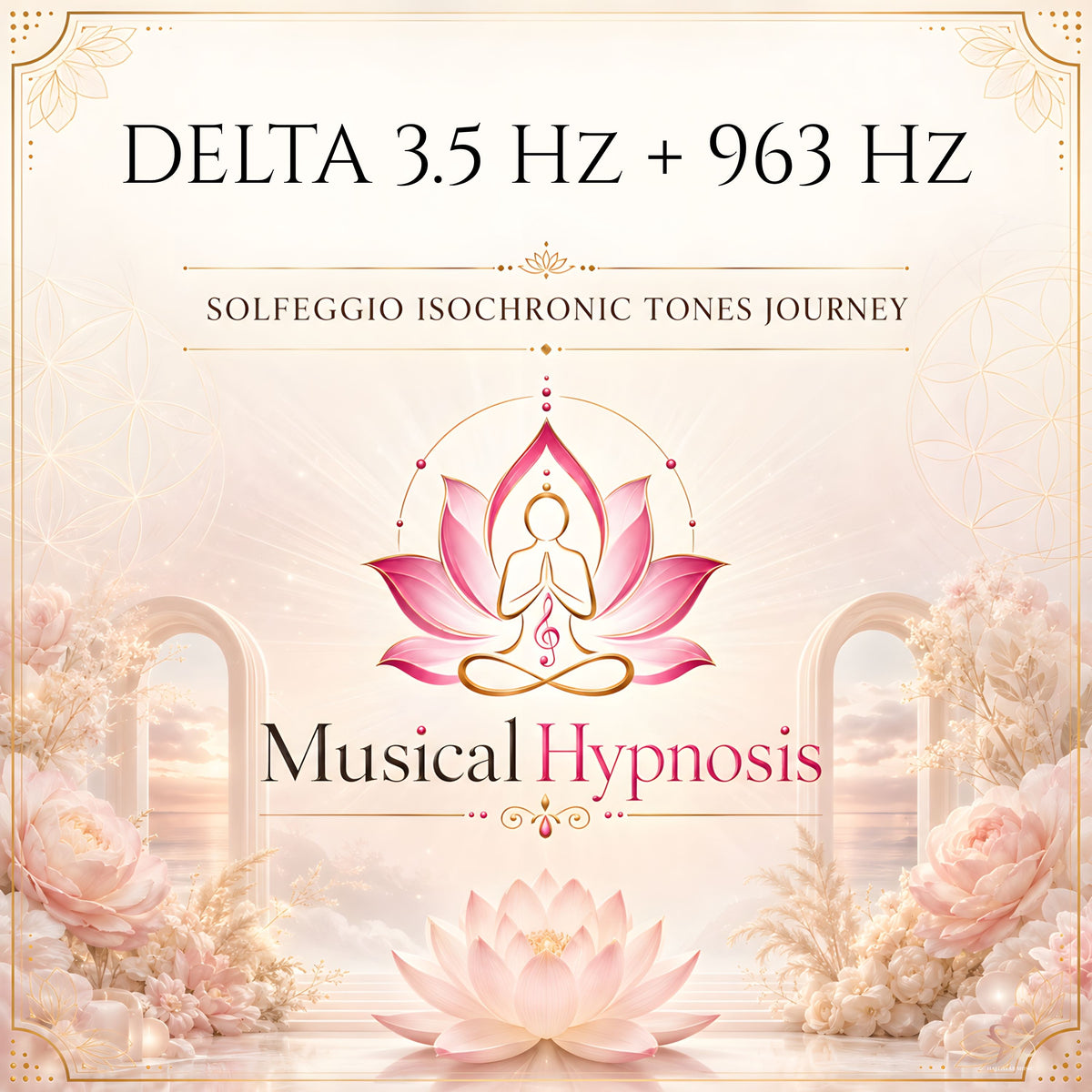 Delta 3.5 Hz + 963 Hz Solfeggio Isochronic Tones Journey