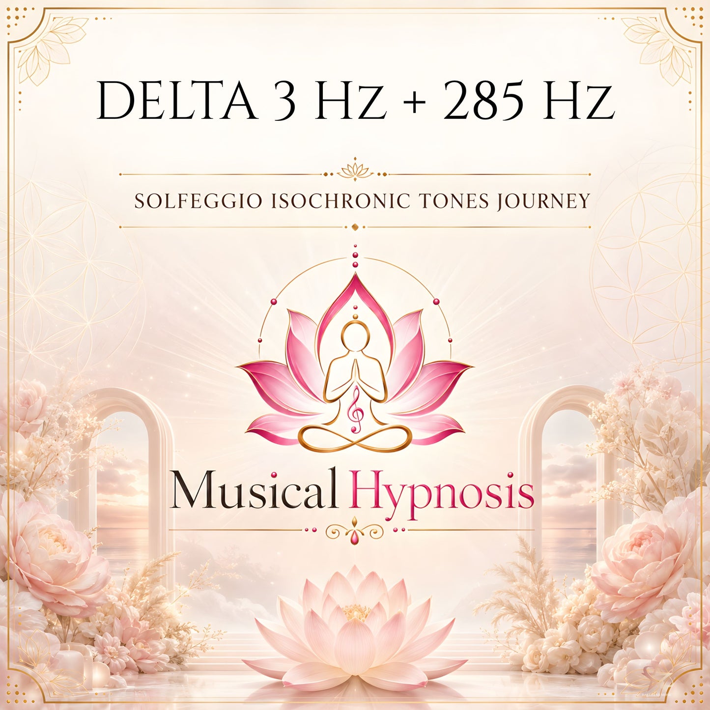 Delta 3 Hz + 285 Hz Solfeggio Isochronic Tones Journey